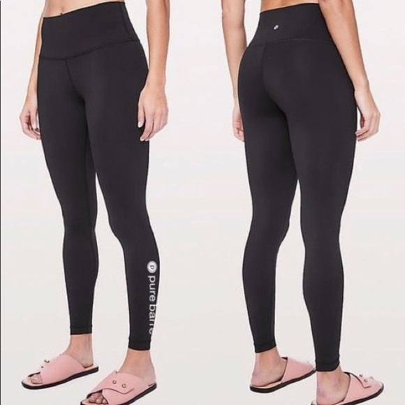 Lululemon Pure Barre Wunder Under Leggings Size 6 - Picture 5 of 5